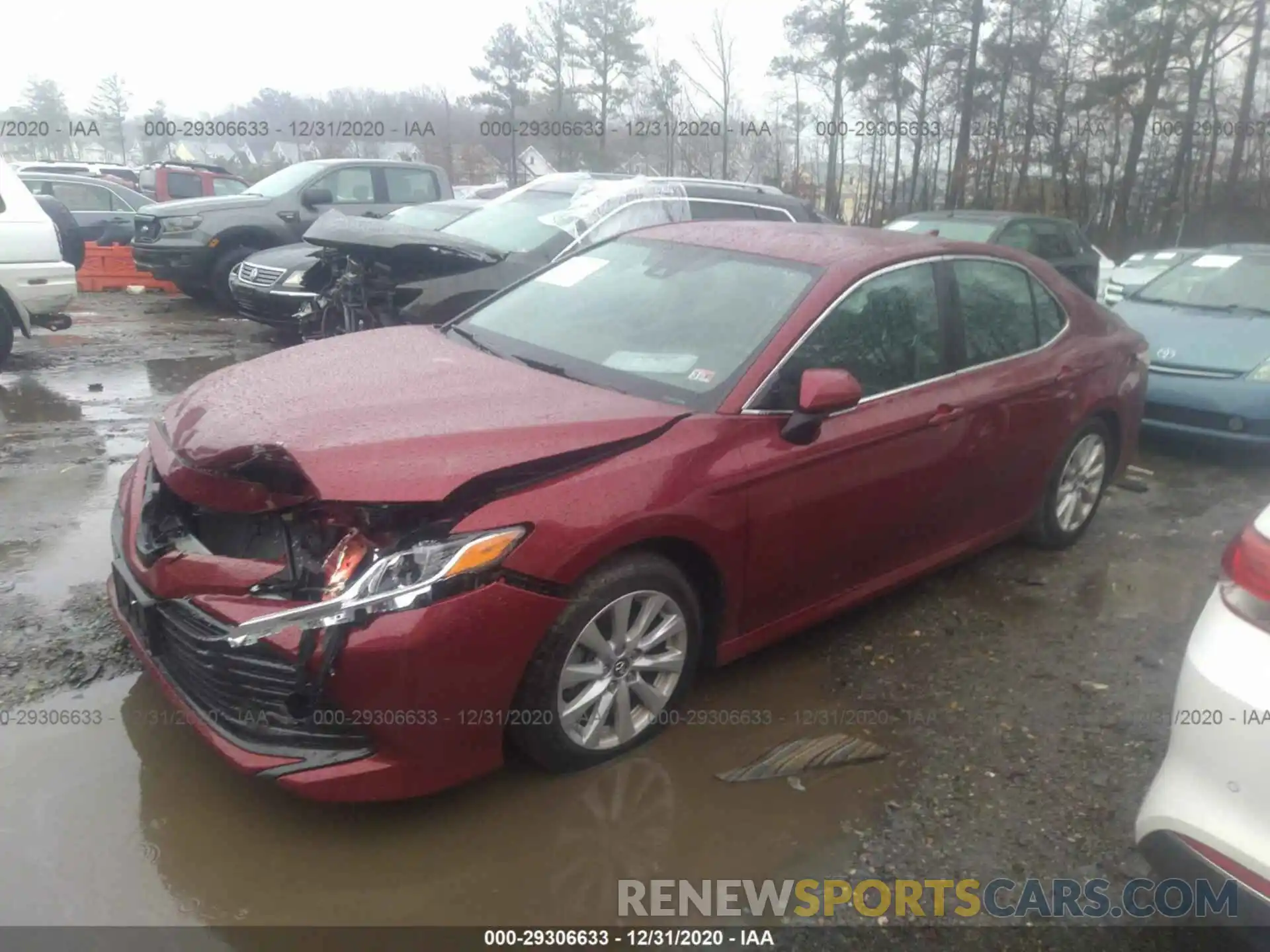 2 Photograph of a damaged car 4T1B11HK9KU738968 TOYOTA CAMRY 2019