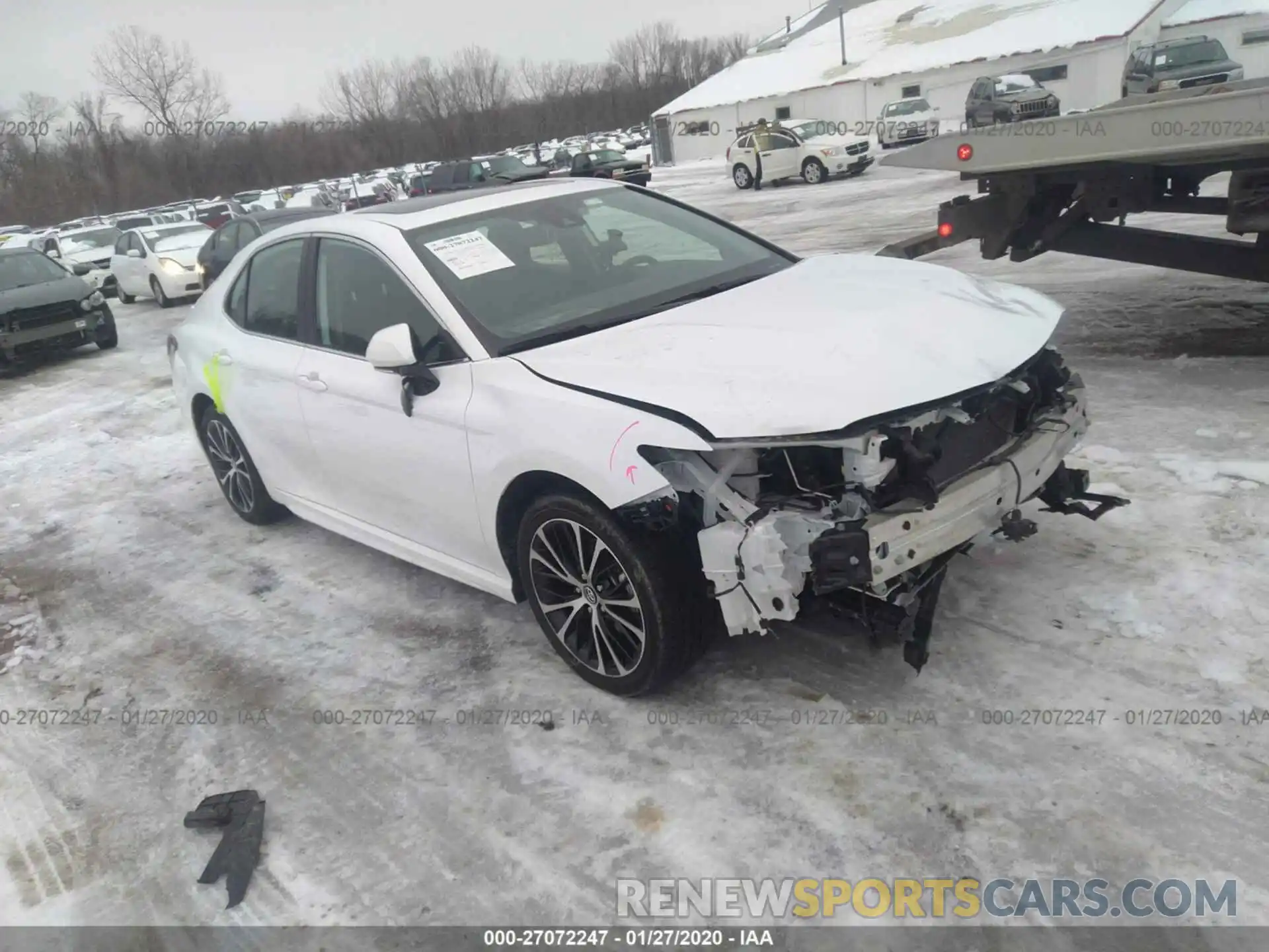 1 Photograph of a damaged car 4T1B11HK9KU746746 TOYOTA CAMRY 2019