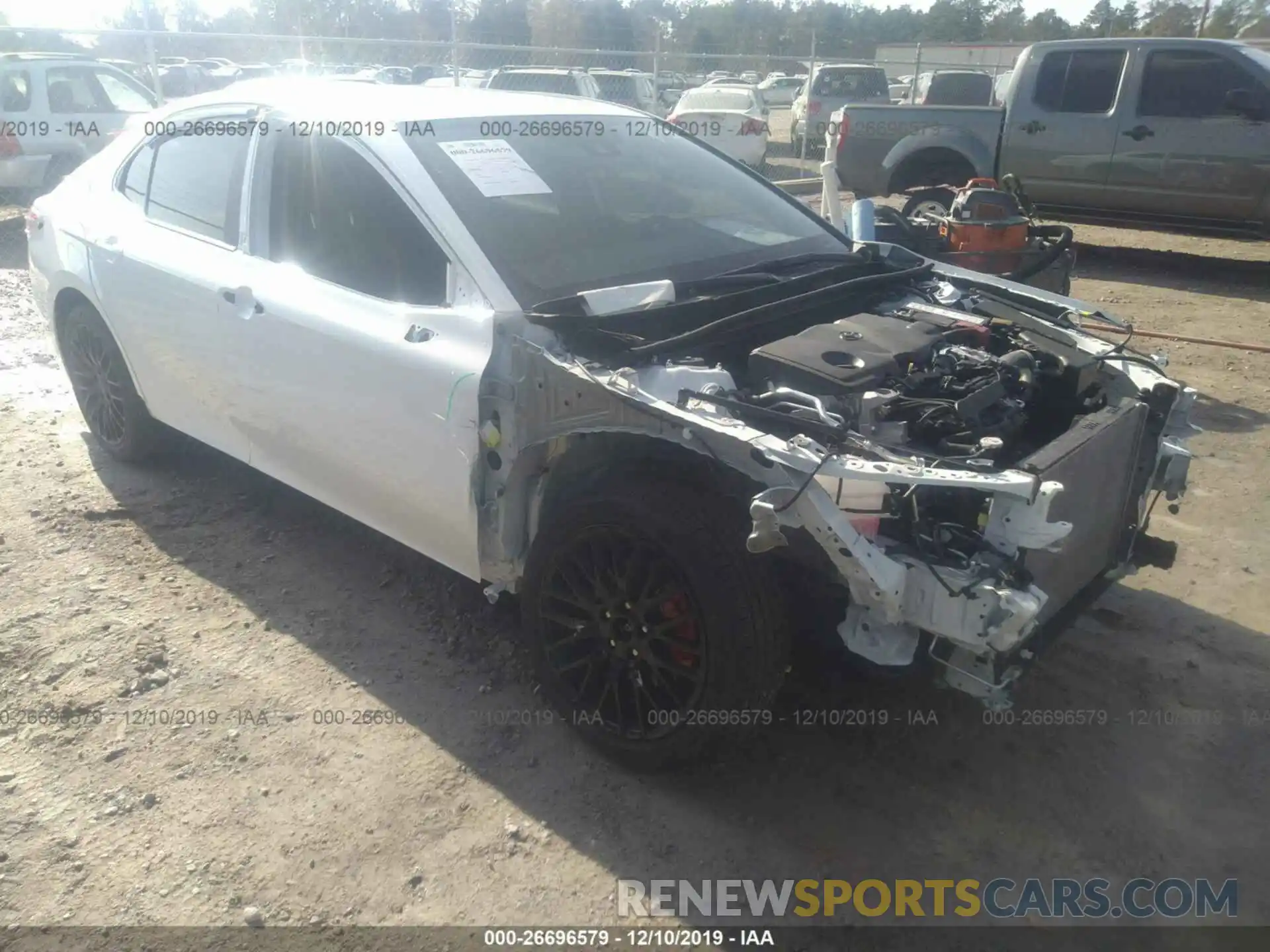 1 Photograph of a damaged car 4T1B11HK9KU747007 TOYOTA CAMRY 2019