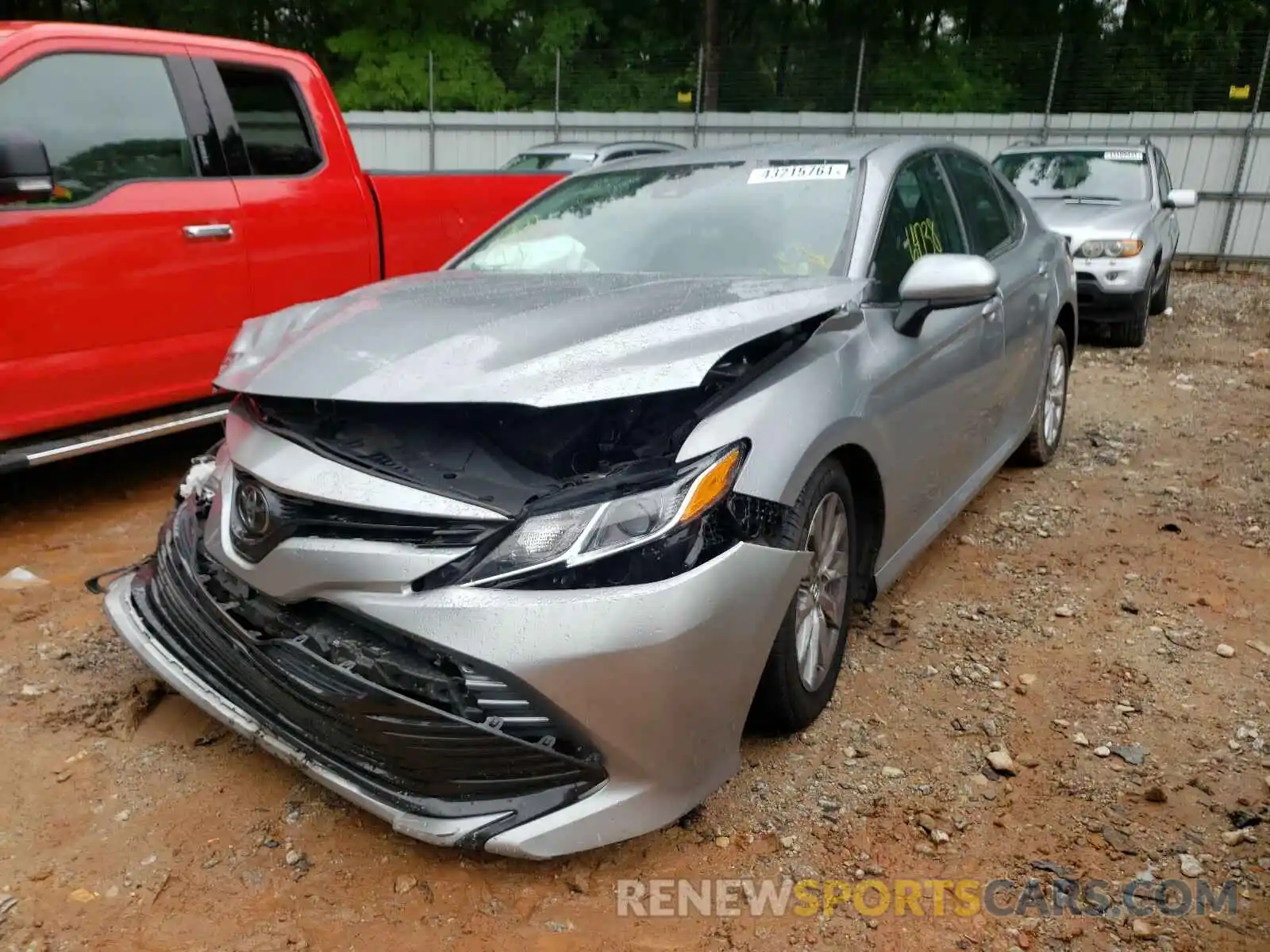 2 Photograph of a damaged car 4T1B11HK9KU748805 TOYOTA CAMRY 2019