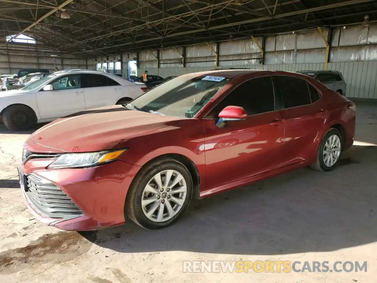 1 Photograph of a damaged car 4T1B11HK9KU751686 TOYOTA CAMRY 2019