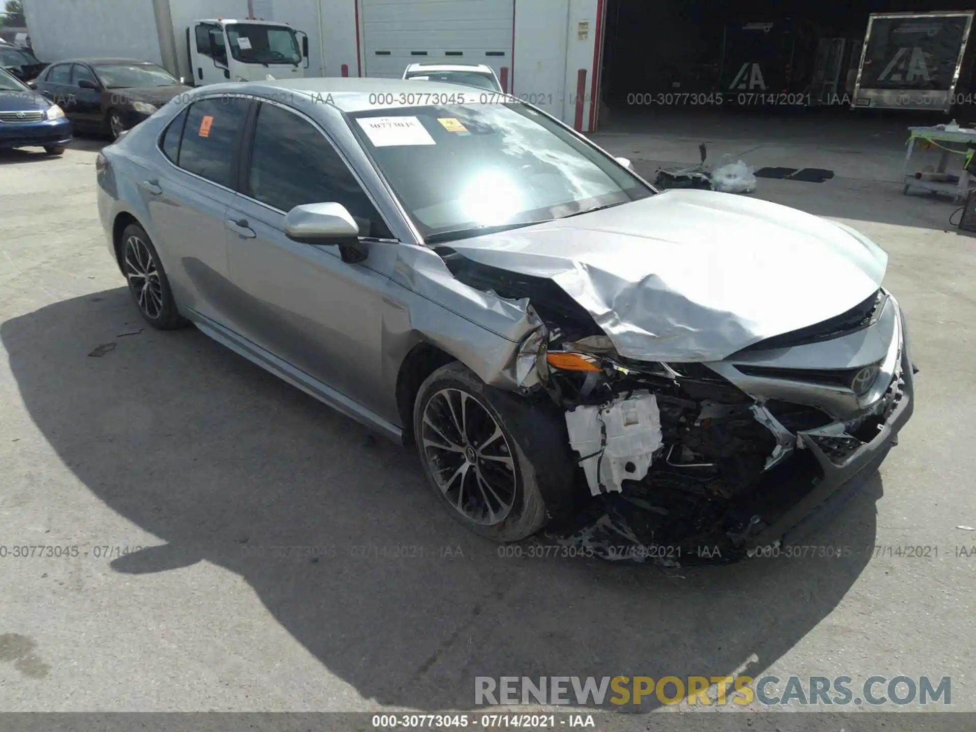 1 Photograph of a damaged car 4T1B11HK9KU751820 TOYOTA CAMRY 2019