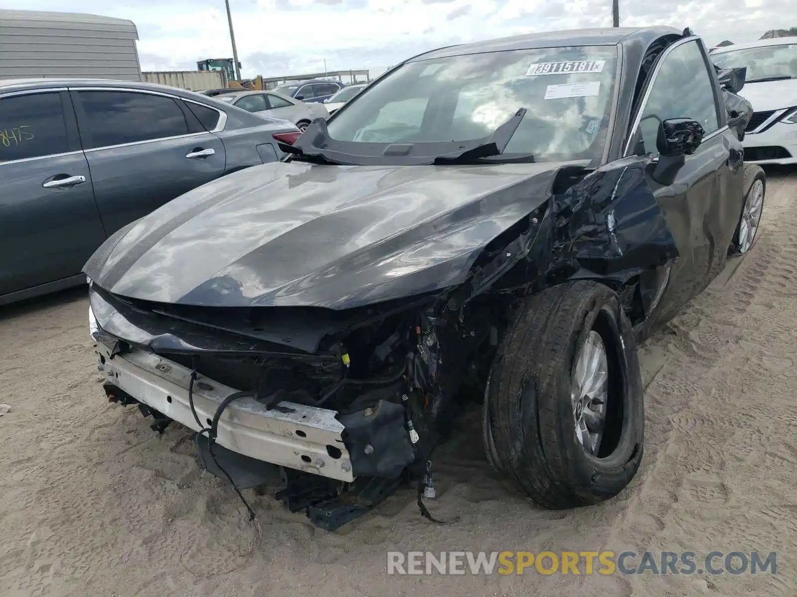 2 Photograph of a damaged car 4T1B11HK9KU754507 TOYOTA CAMRY 2019