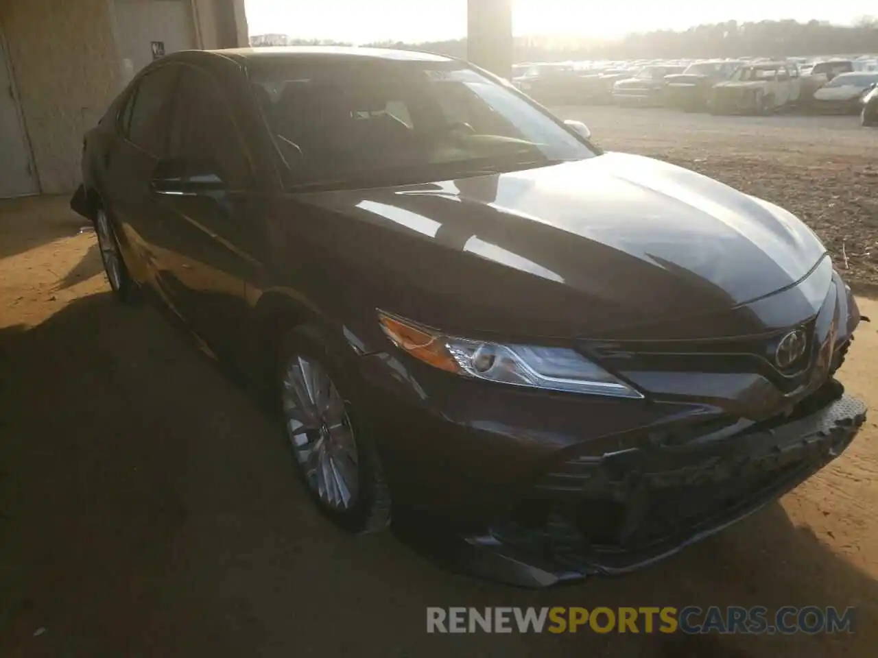 1 Photograph of a damaged car 4T1B11HK9KU755396 TOYOTA CAMRY 2019