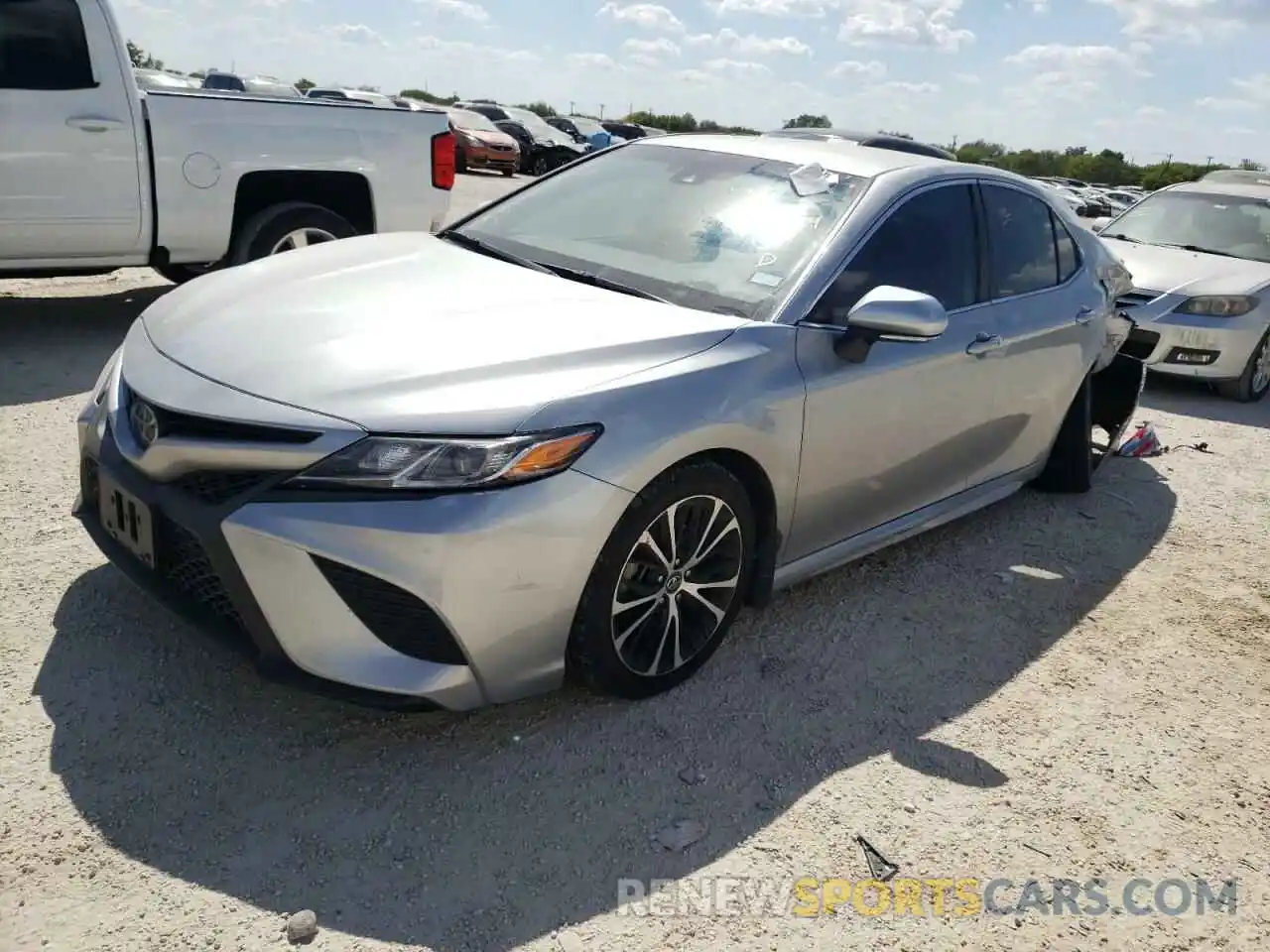 2 Photograph of a damaged car 4T1B11HK9KU757973 TOYOTA CAMRY 2019