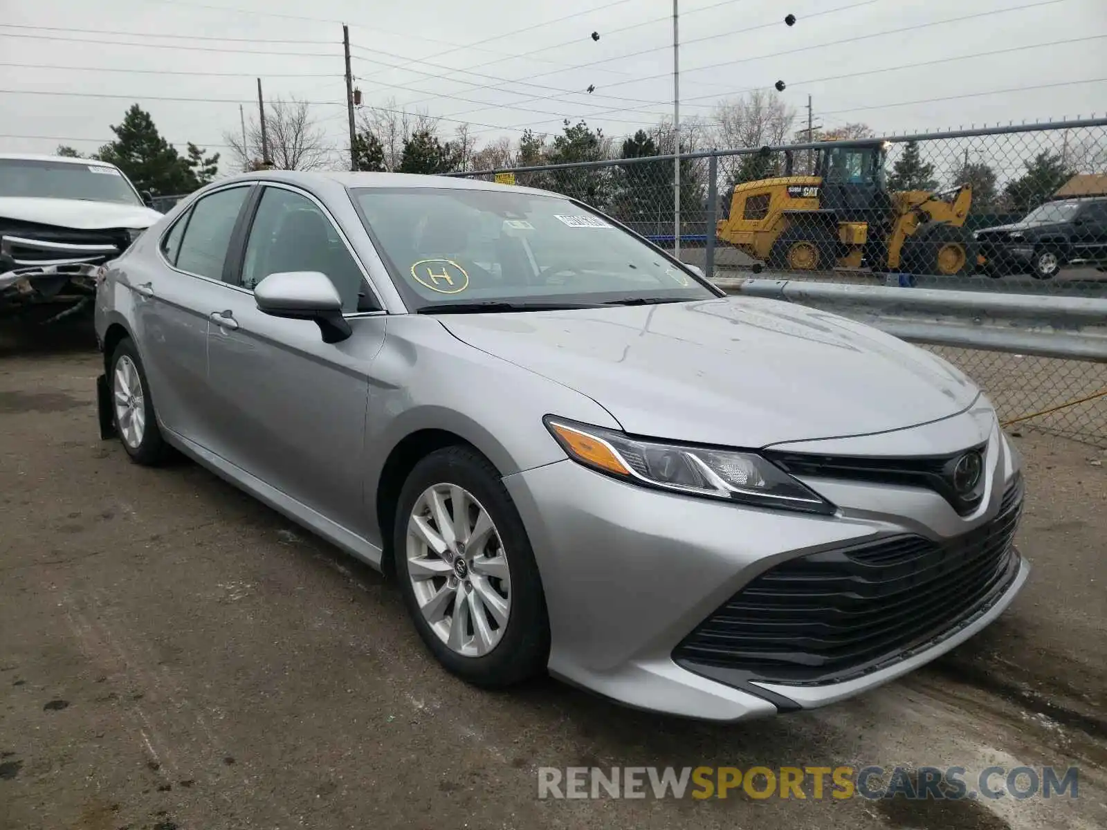 1 Photograph of a damaged car 4T1B11HK9KU759805 TOYOTA CAMRY 2019