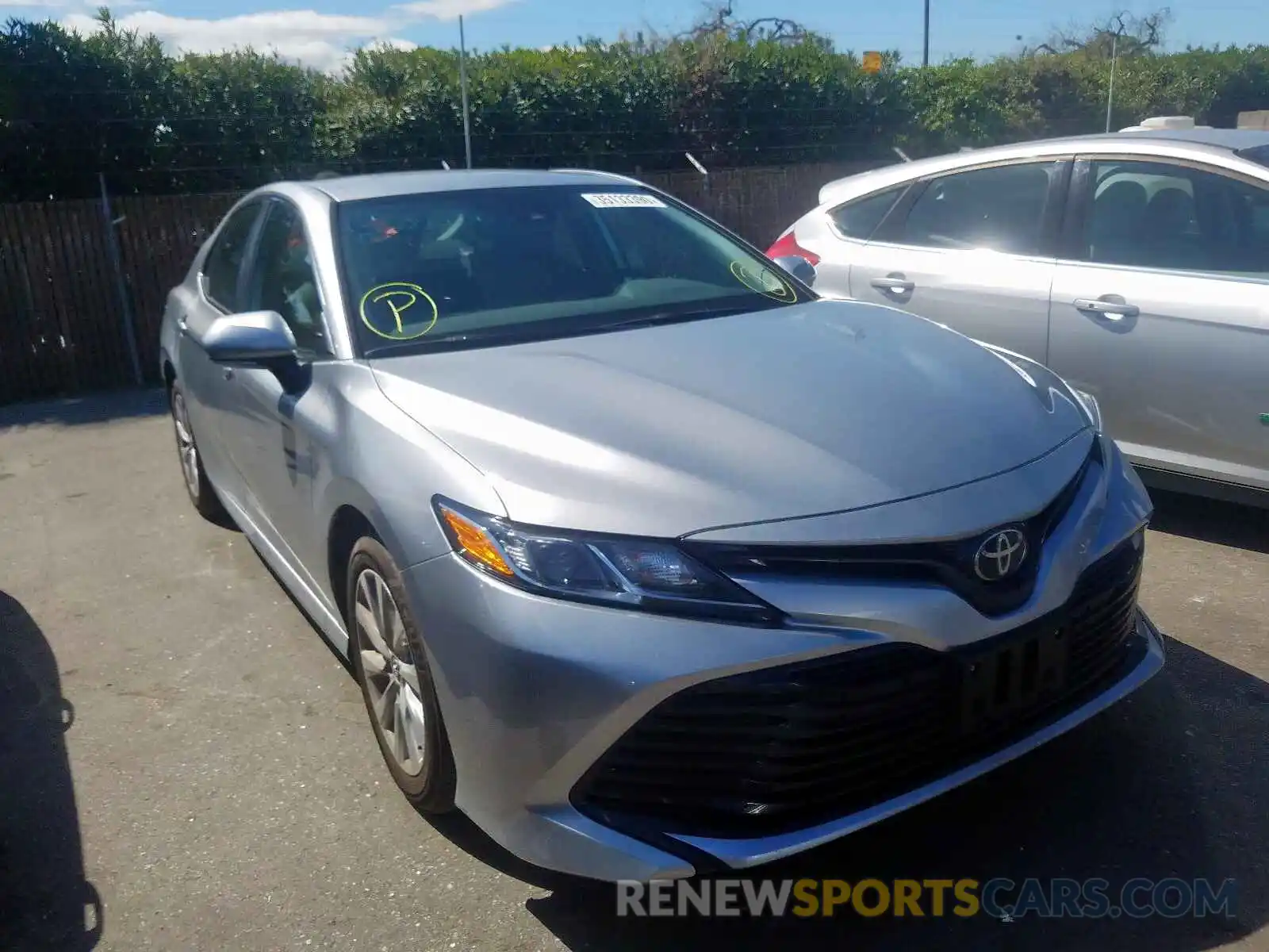 1 Photograph of a damaged car 4T1B11HK9KU762297 TOYOTA CAMRY 2019