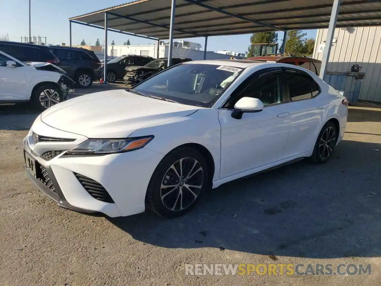 1 Photograph of a damaged car 4T1B11HK9KU762574 TOYOTA CAMRY 2019