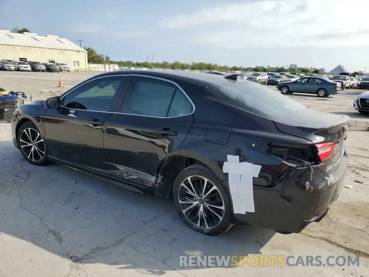 2 Photograph of a damaged car 4T1B11HK9KU763062 TOYOTA CAMRY 2019