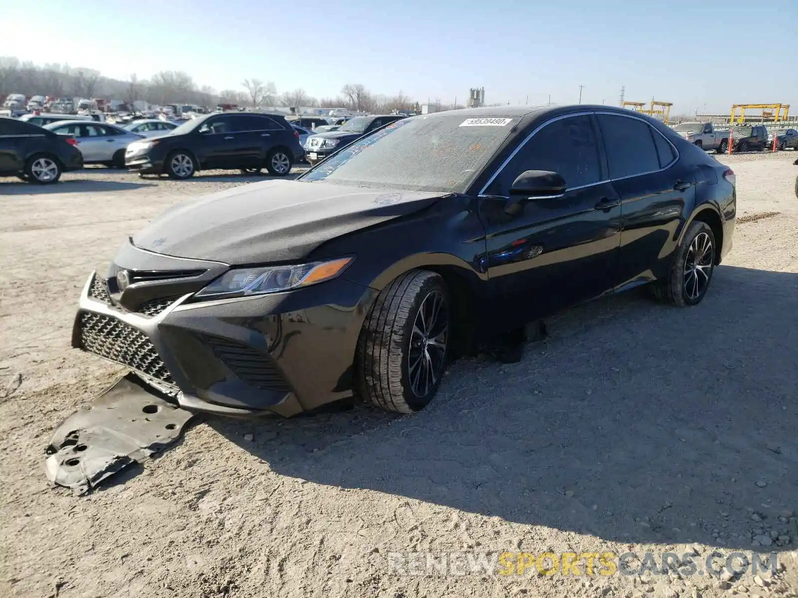 2 Photograph of a damaged car 4T1B11HK9KU763725 TOYOTA CAMRY 2019