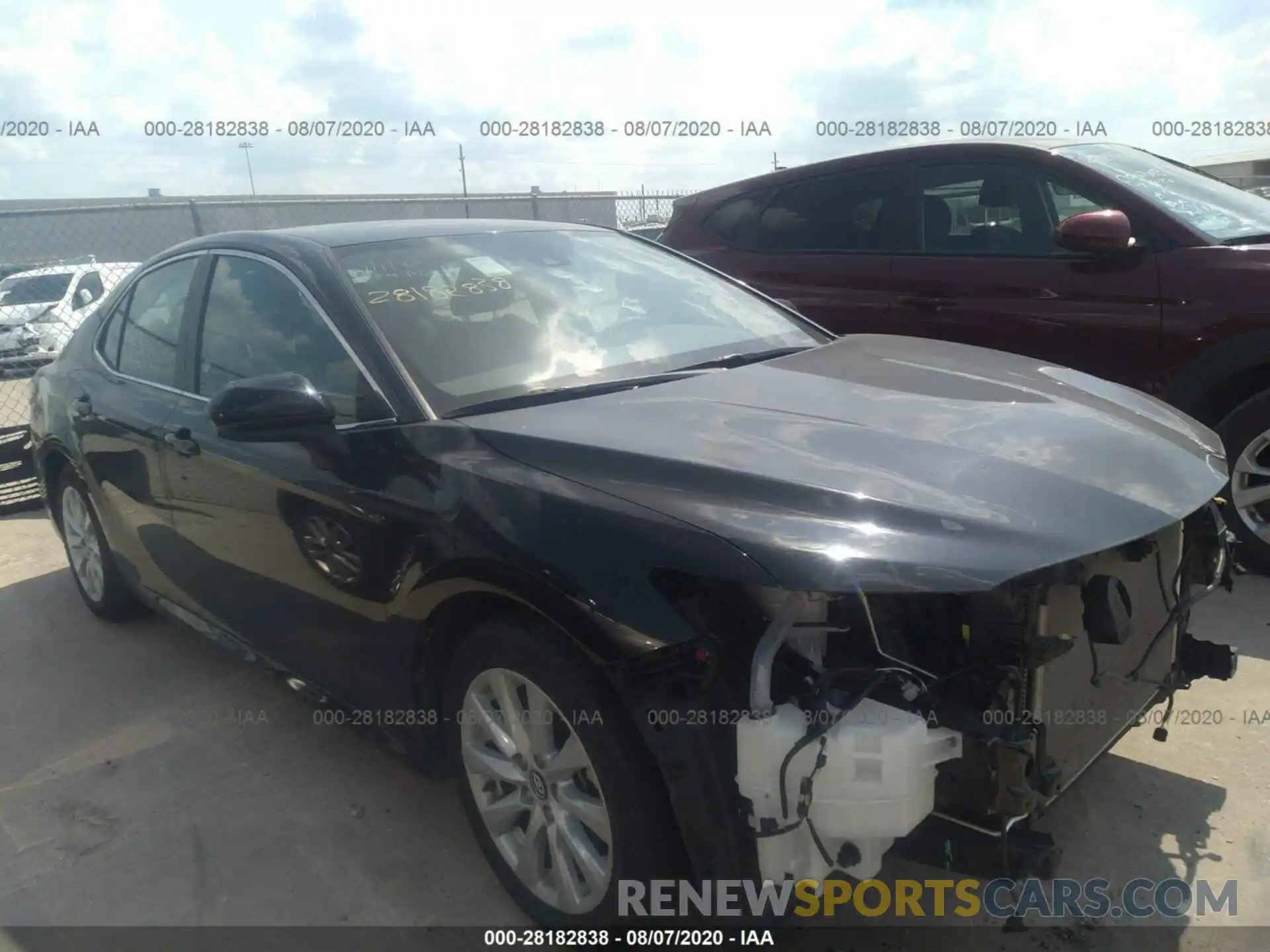 1 Photograph of a damaged car 4T1B11HK9KU766396 TOYOTA CAMRY 2019