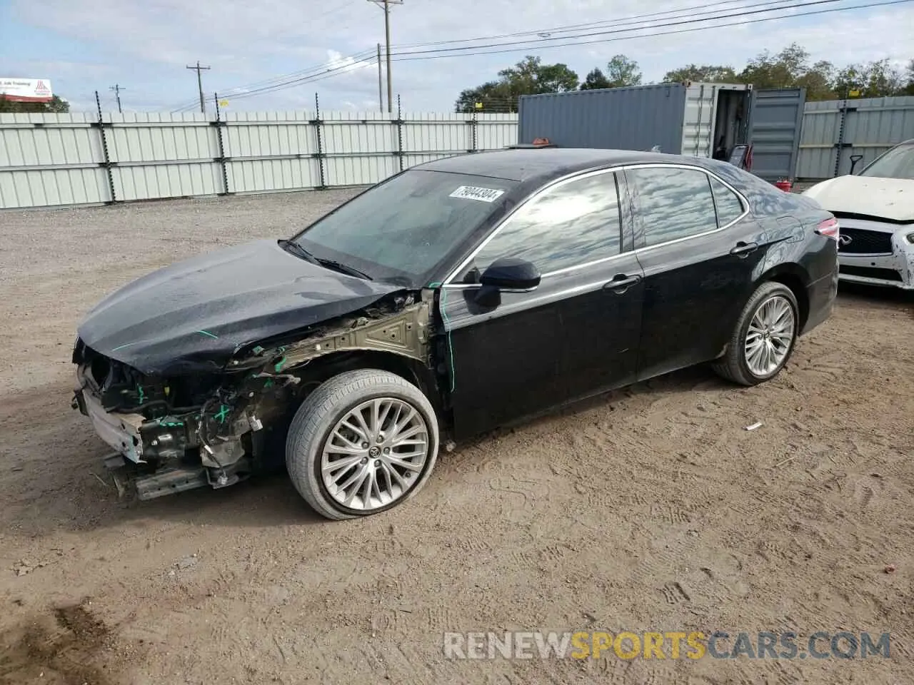 1 Photograph of a damaged car 4T1B11HK9KU767399 TOYOTA CAMRY 2019