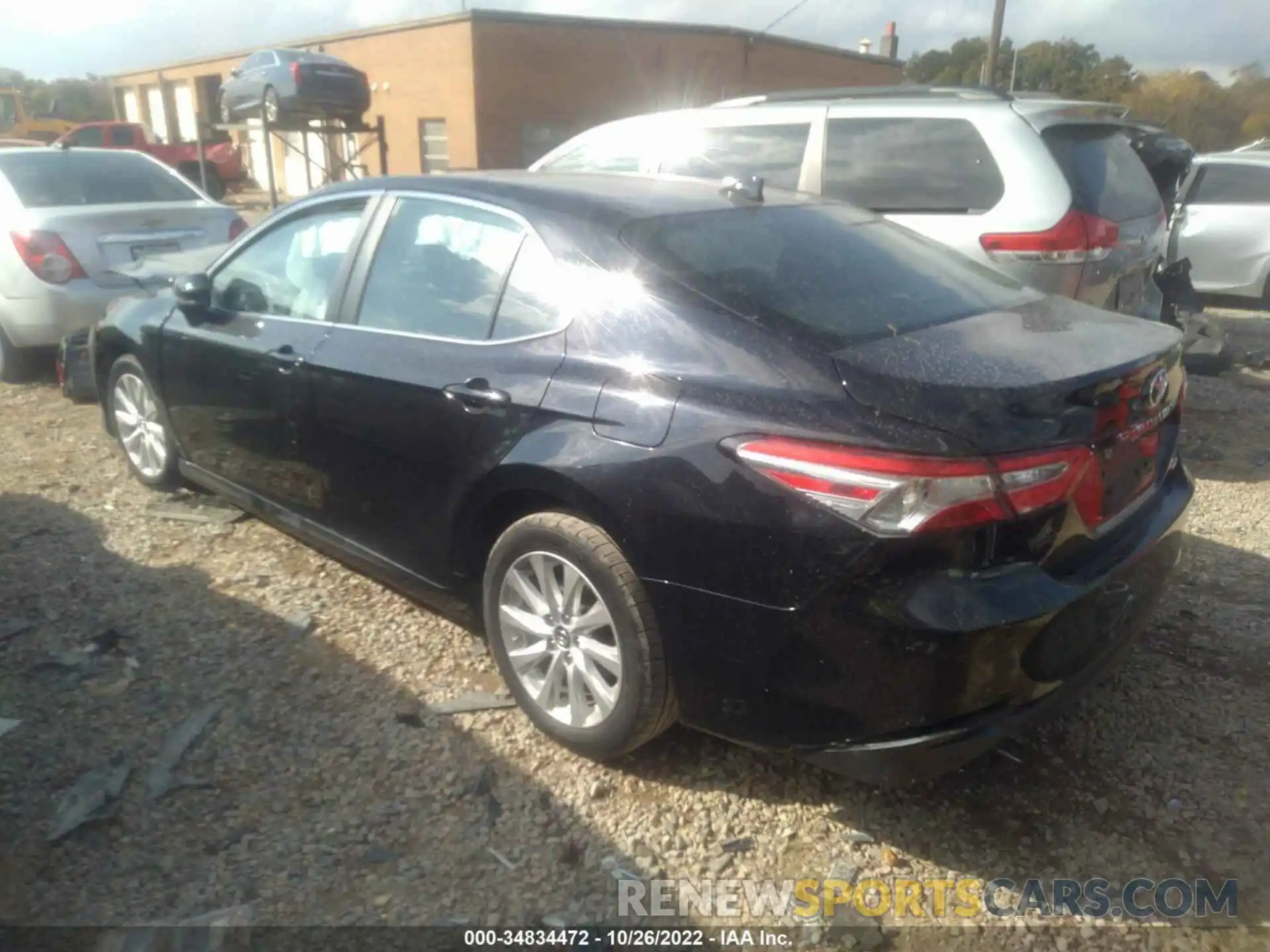 3 Photograph of a damaged car 4T1B11HK9KU767760 TOYOTA CAMRY 2019