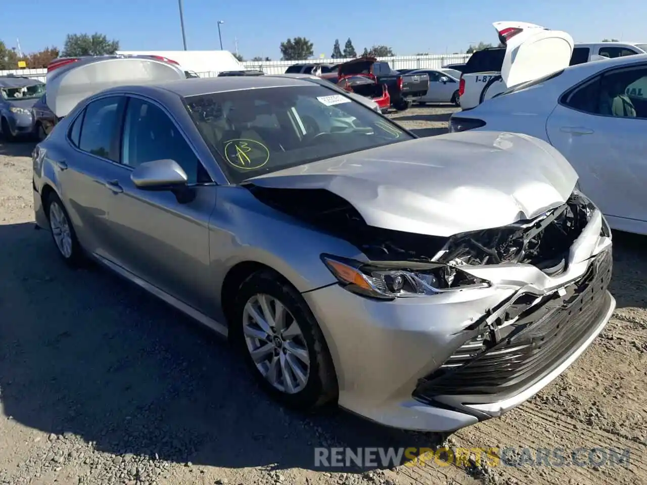 1 Photograph of a damaged car 4T1B11HK9KU771744 TOYOTA CAMRY 2019