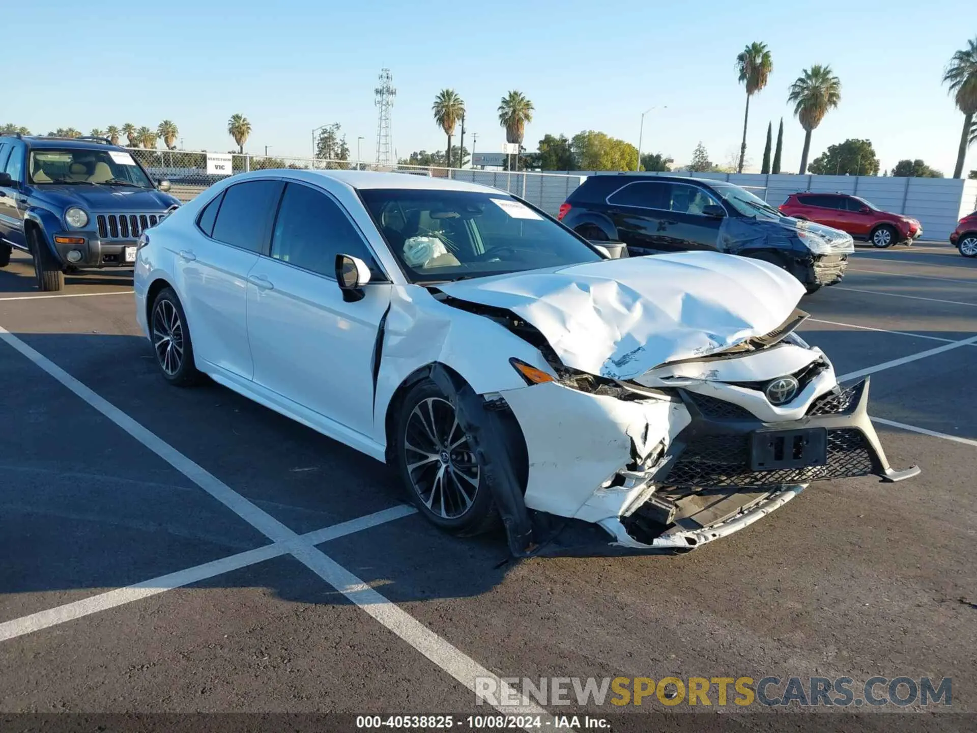 1 Photograph of a damaged car 4T1B11HK9KU773574 TOYOTA CAMRY 2019