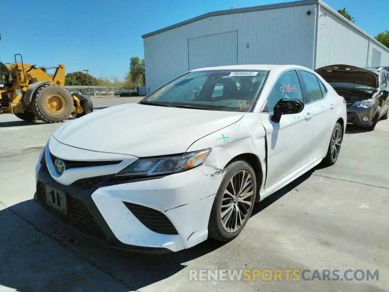 2 Photograph of a damaged car 4T1B11HK9KU773588 TOYOTA CAMRY 2019