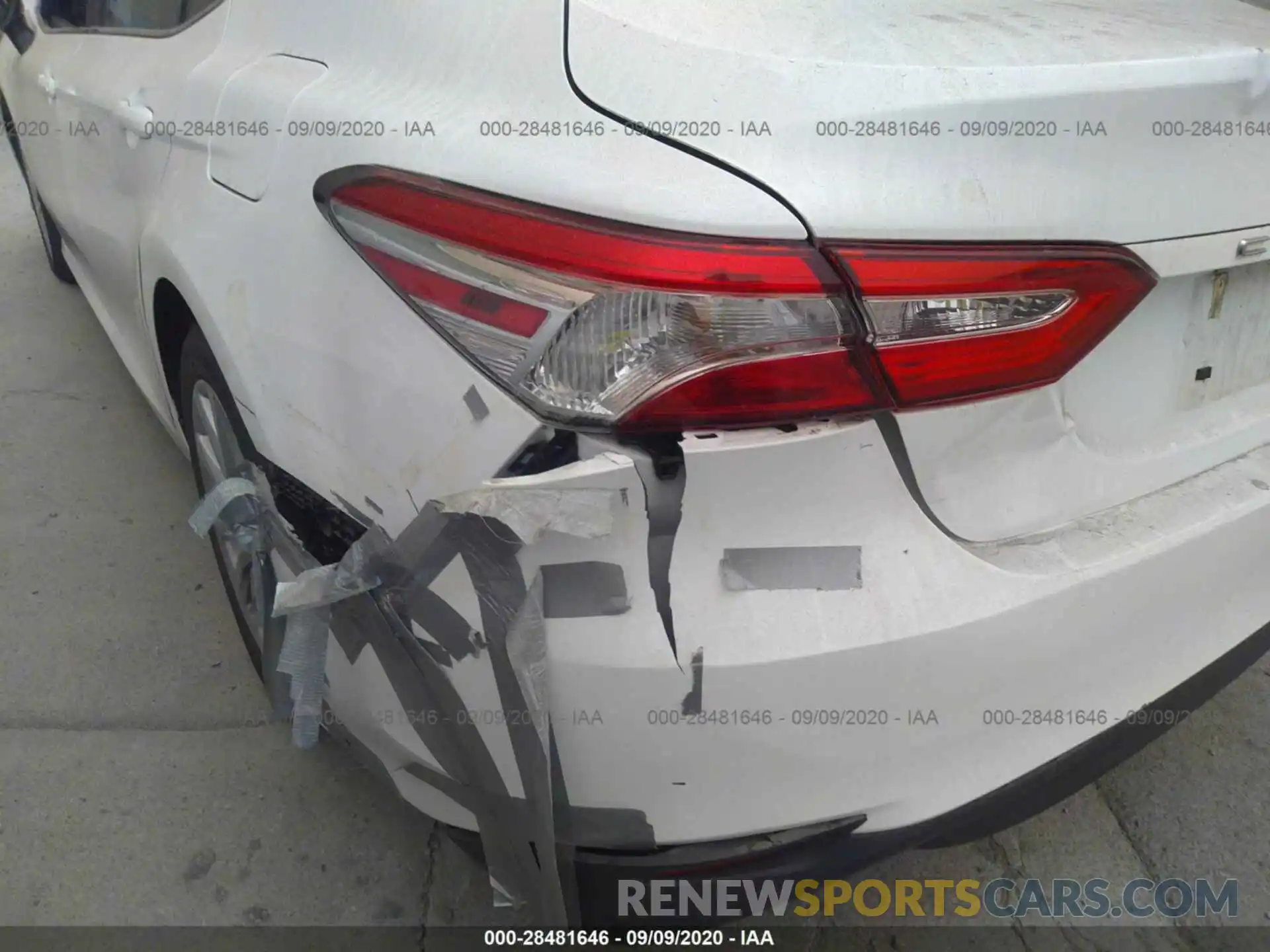 6 Photograph of a damaged car 4T1B11HK9KU774501 TOYOTA CAMRY 2019