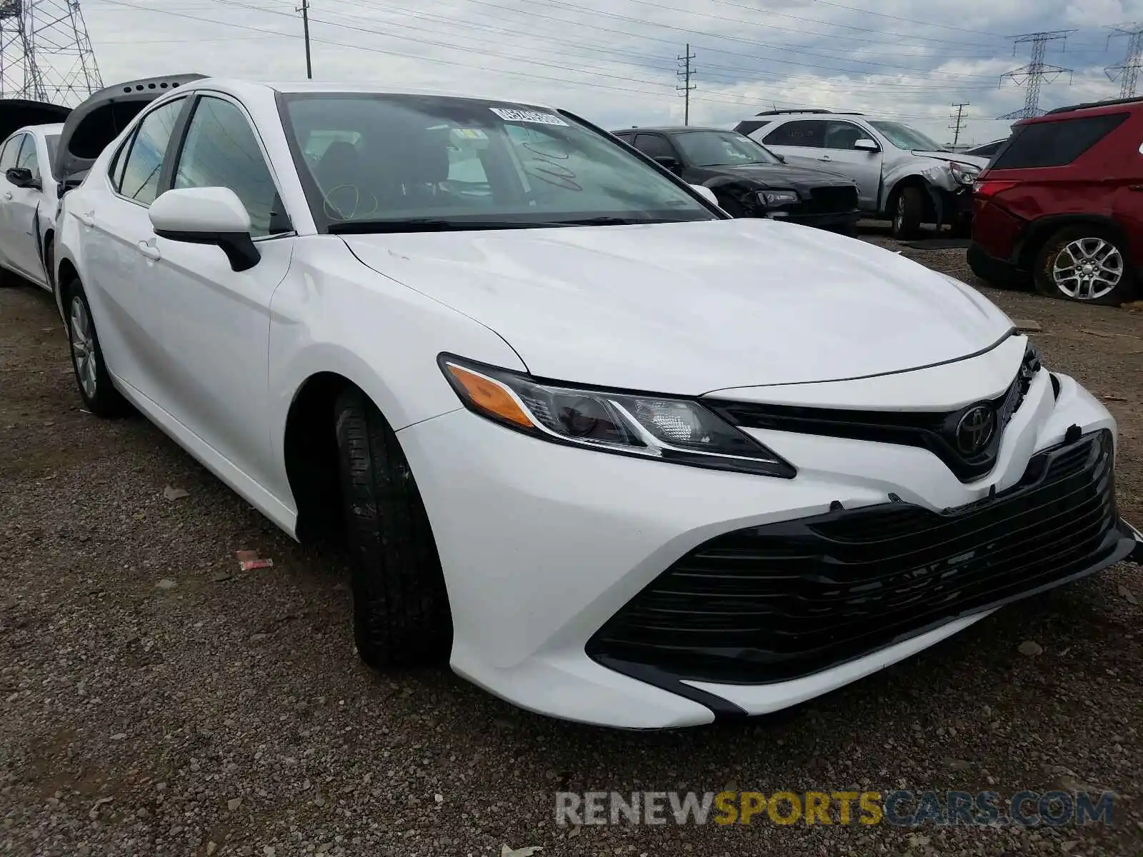 1 Photograph of a damaged car 4T1B11HK9KU775194 TOYOTA CAMRY 2019