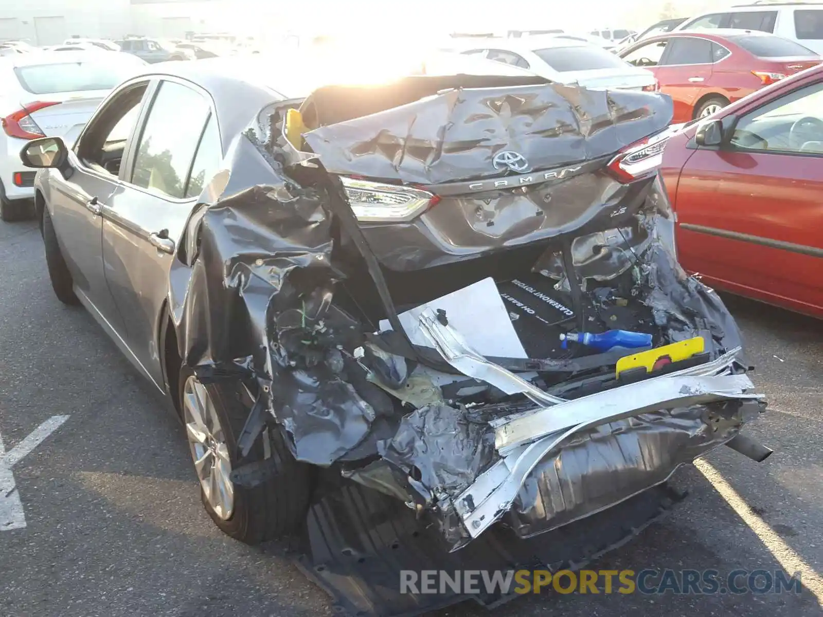 3 Photograph of a damaged car 4T1B11HK9KU778919 TOYOTA CAMRY 2019