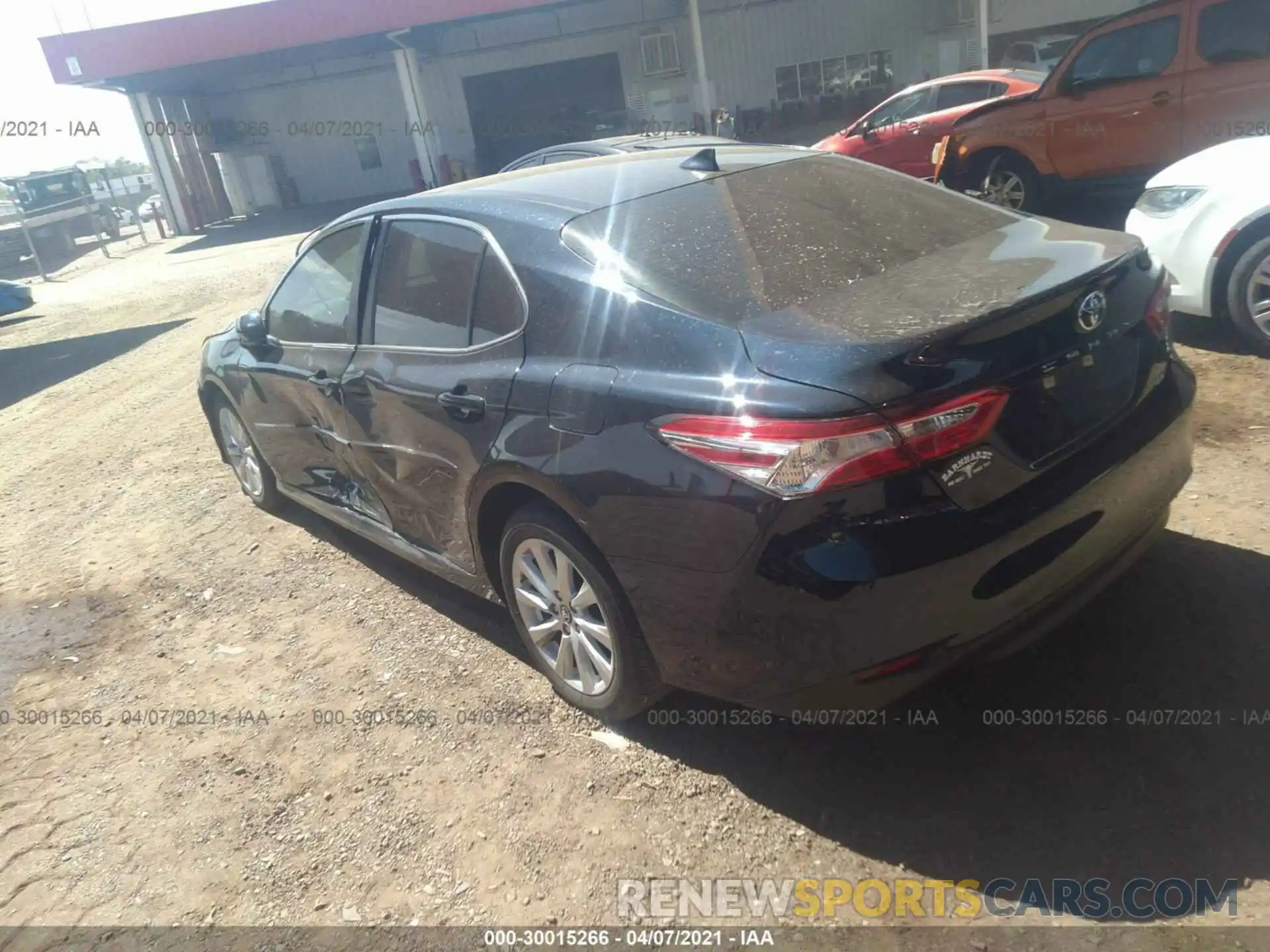 3 Photograph of a damaged car 4T1B11HK9KU779407 TOYOTA CAMRY 2019