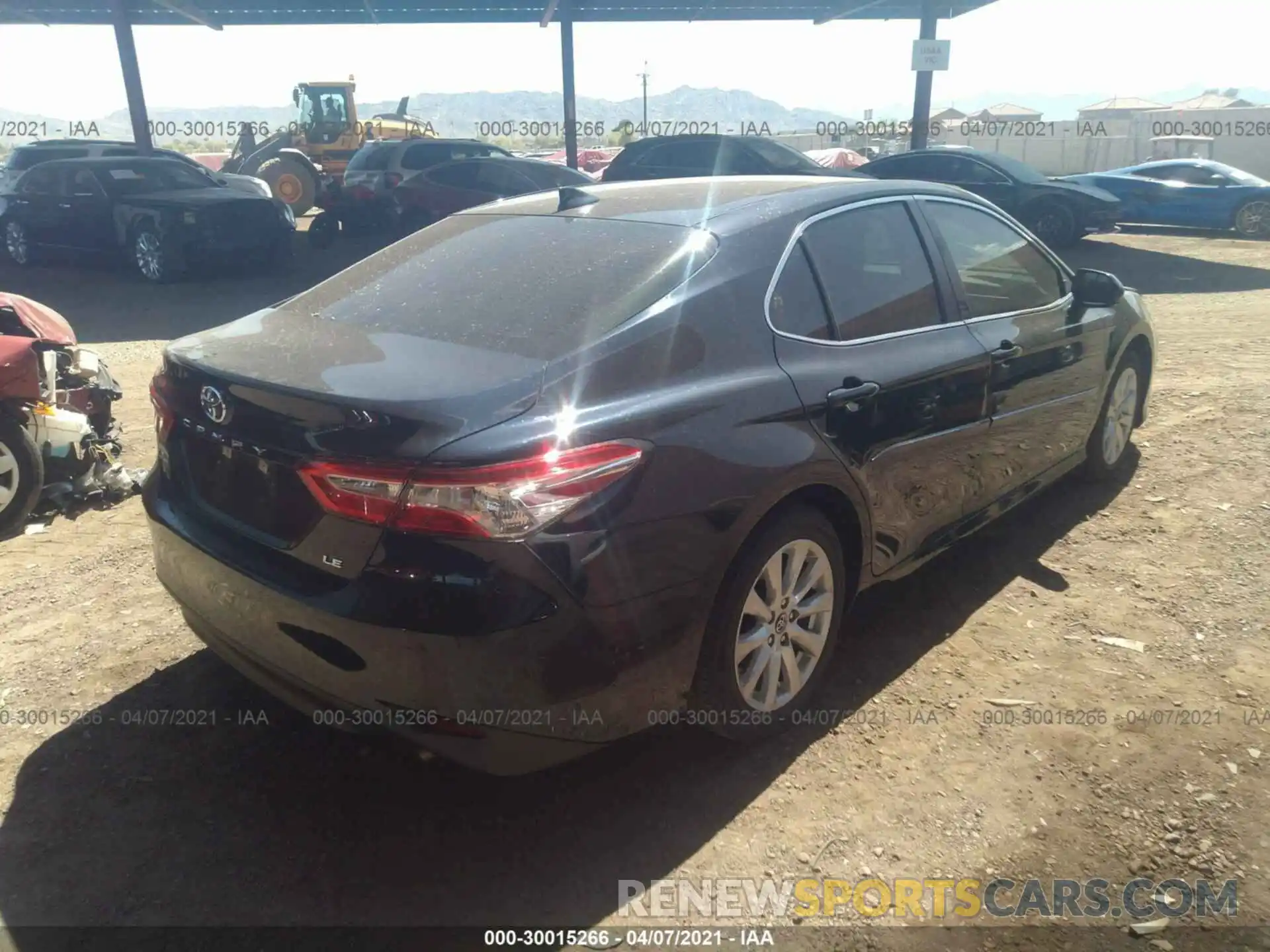 4 Photograph of a damaged car 4T1B11HK9KU779407 TOYOTA CAMRY 2019