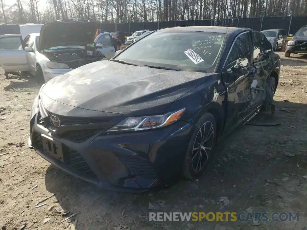 2 Photograph of a damaged car 4T1B11HK9KU782341 TOYOTA CAMRY 2019