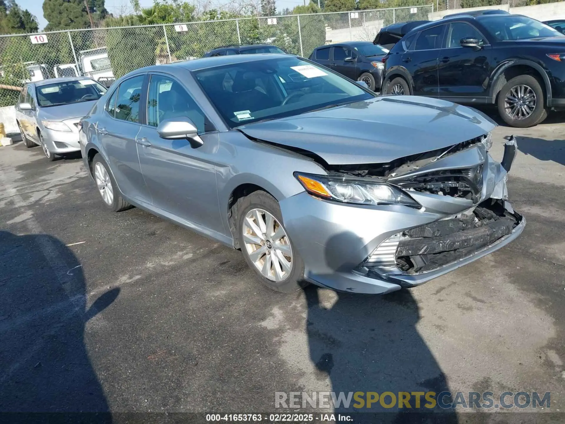 1 Photograph of a damaged car 4T1B11HK9KU782615 TOYOTA CAMRY 2019