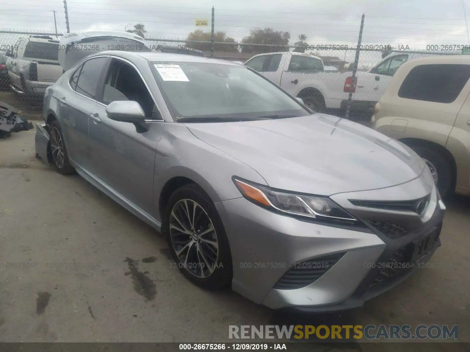 1 Photograph of a damaged car 4T1B11HK9KU782694 TOYOTA CAMRY 2019