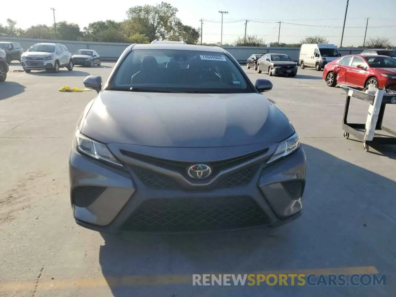 5 Photograph of a damaged car 4T1B11HK9KU783733 TOYOTA CAMRY 2019