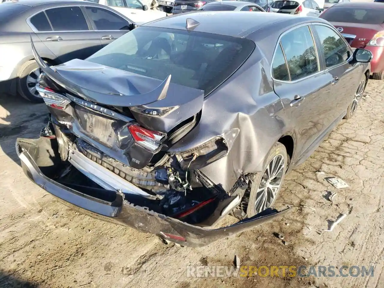 4 Photograph of a damaged car 4T1B11HK9KU784610 TOYOTA CAMRY 2019