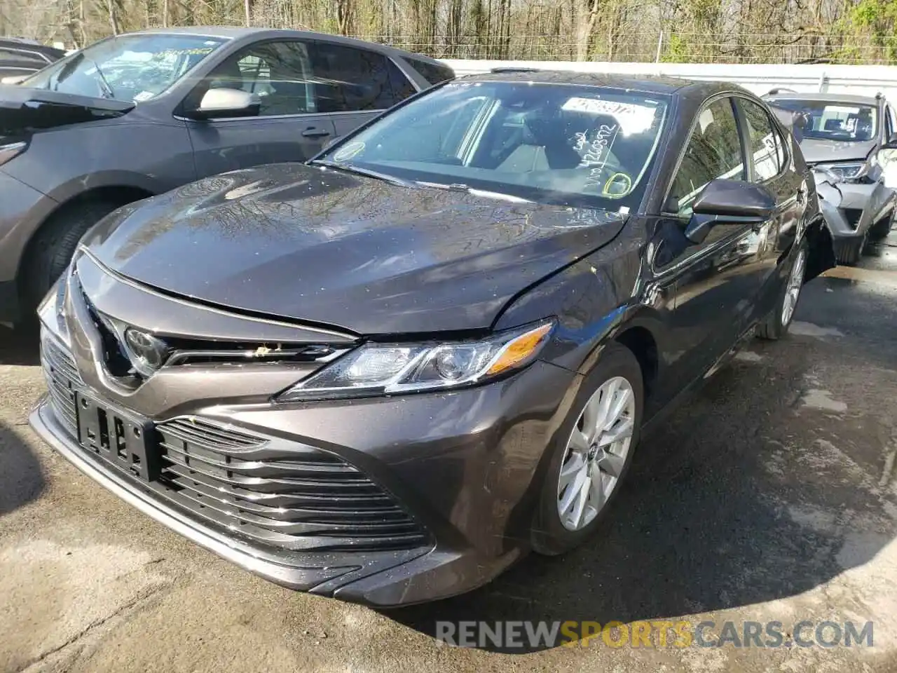 2 Photograph of a damaged car 4T1B11HK9KU786079 TOYOTA CAMRY 2019