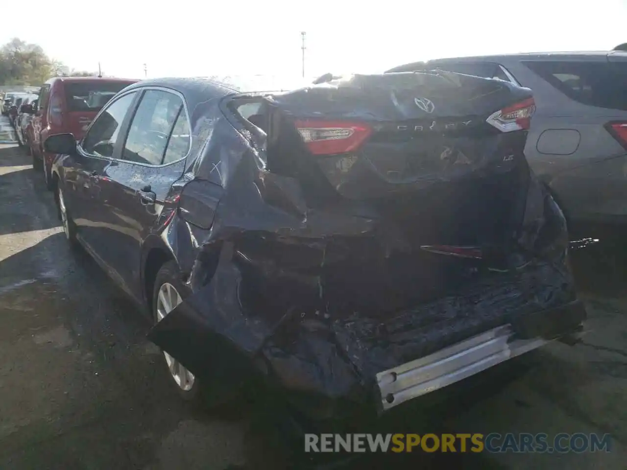 3 Photograph of a damaged car 4T1B11HK9KU786079 TOYOTA CAMRY 2019