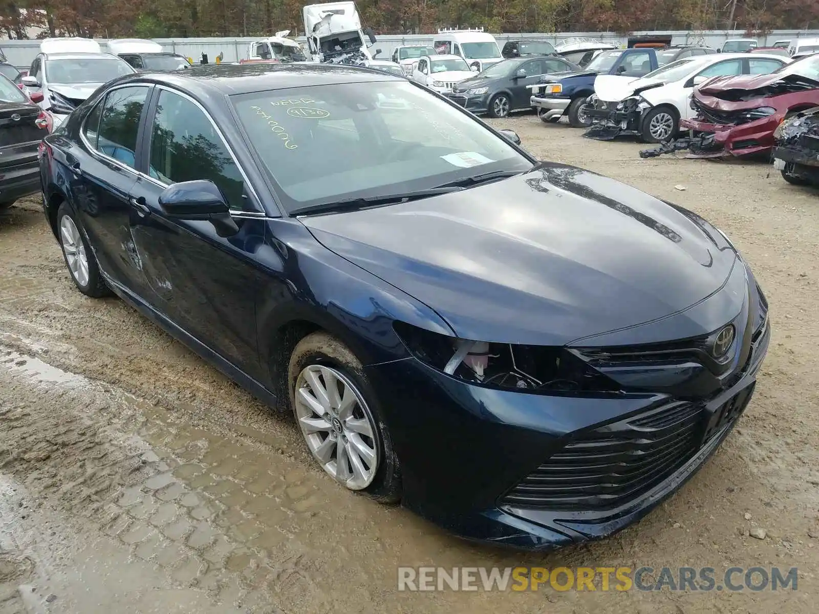 1 Photograph of a damaged car 4T1B11HK9KU789130 TOYOTA CAMRY 2019