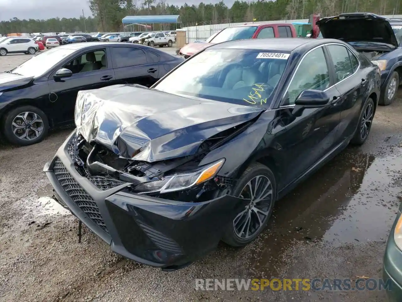 2 Photograph of a damaged car 4T1B11HK9KU790570 TOYOTA CAMRY 2019