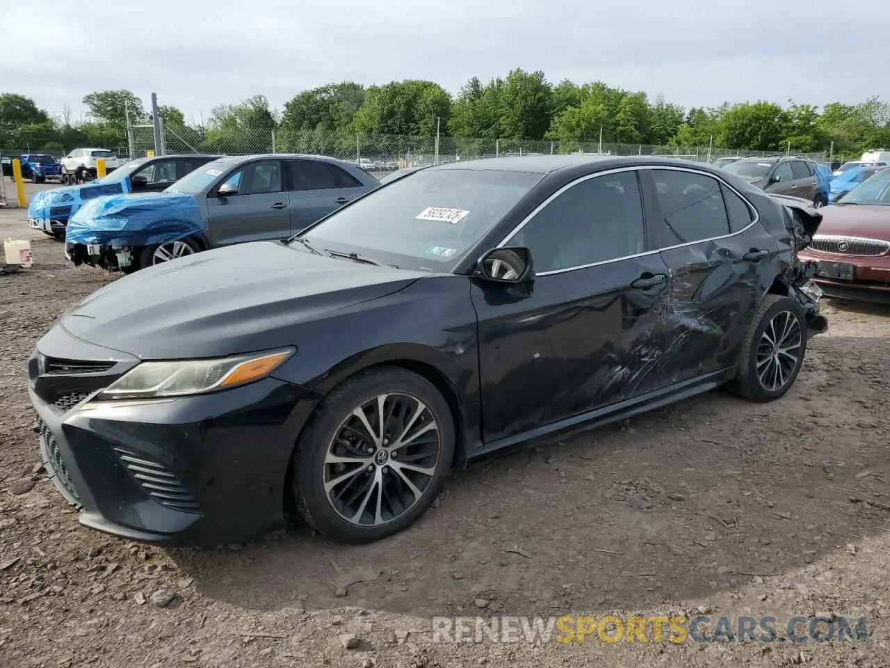 1 Photograph of a damaged car 4T1B11HK9KU791735 TOYOTA CAMRY 2019