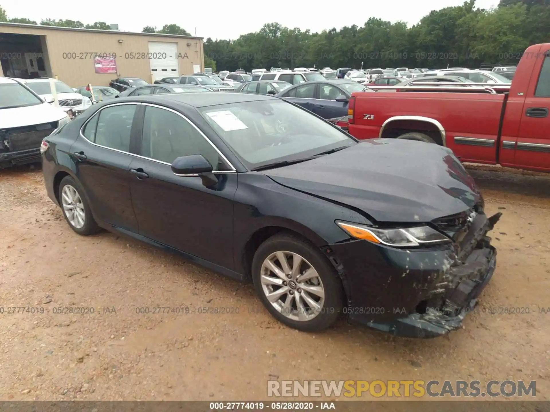 1 Photograph of a damaged car 4T1B11HK9KU794392 TOYOTA CAMRY 2019