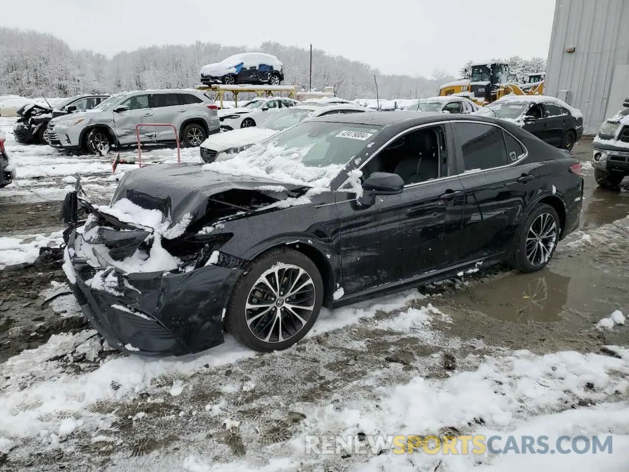 1 Photograph of a damaged car 4T1B11HK9KU796451 TOYOTA CAMRY 2019