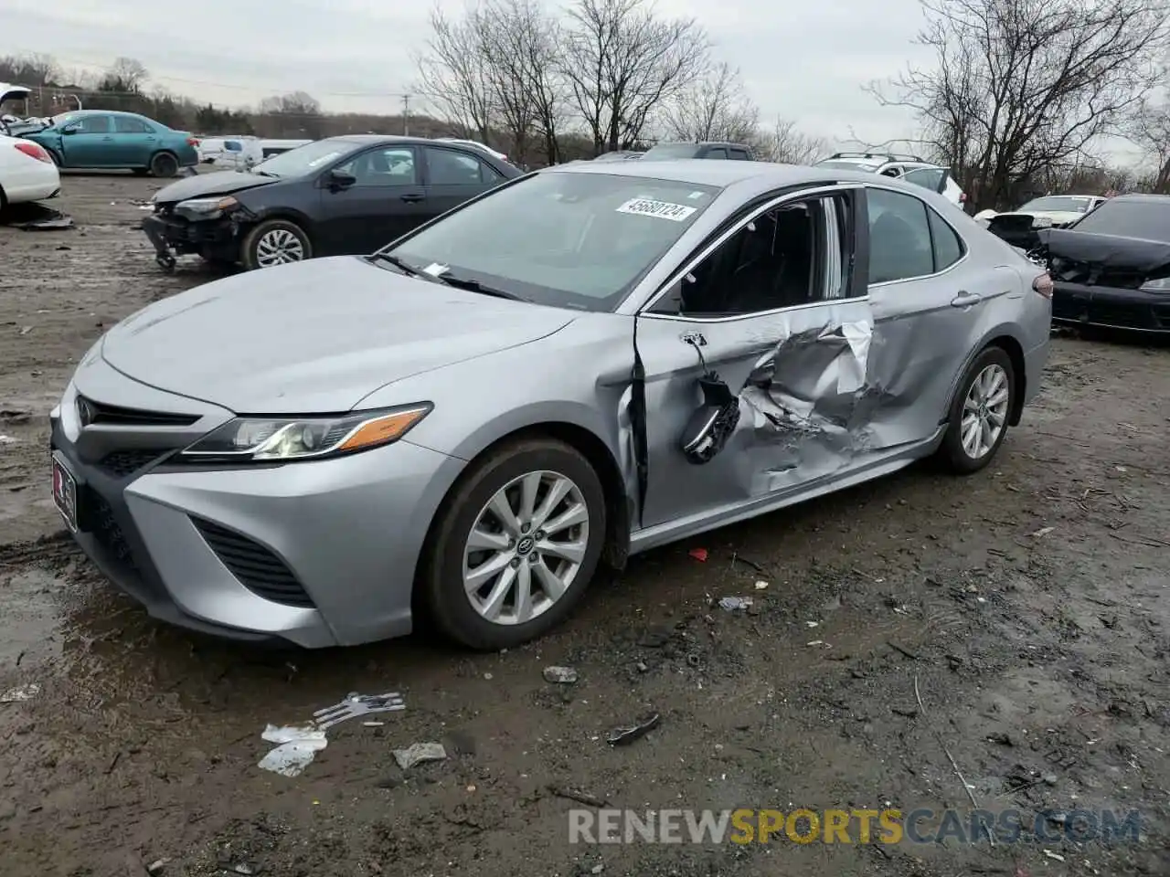 1 Photograph of a damaged car 4T1B11HK9KU797745 TOYOTA CAMRY 2019