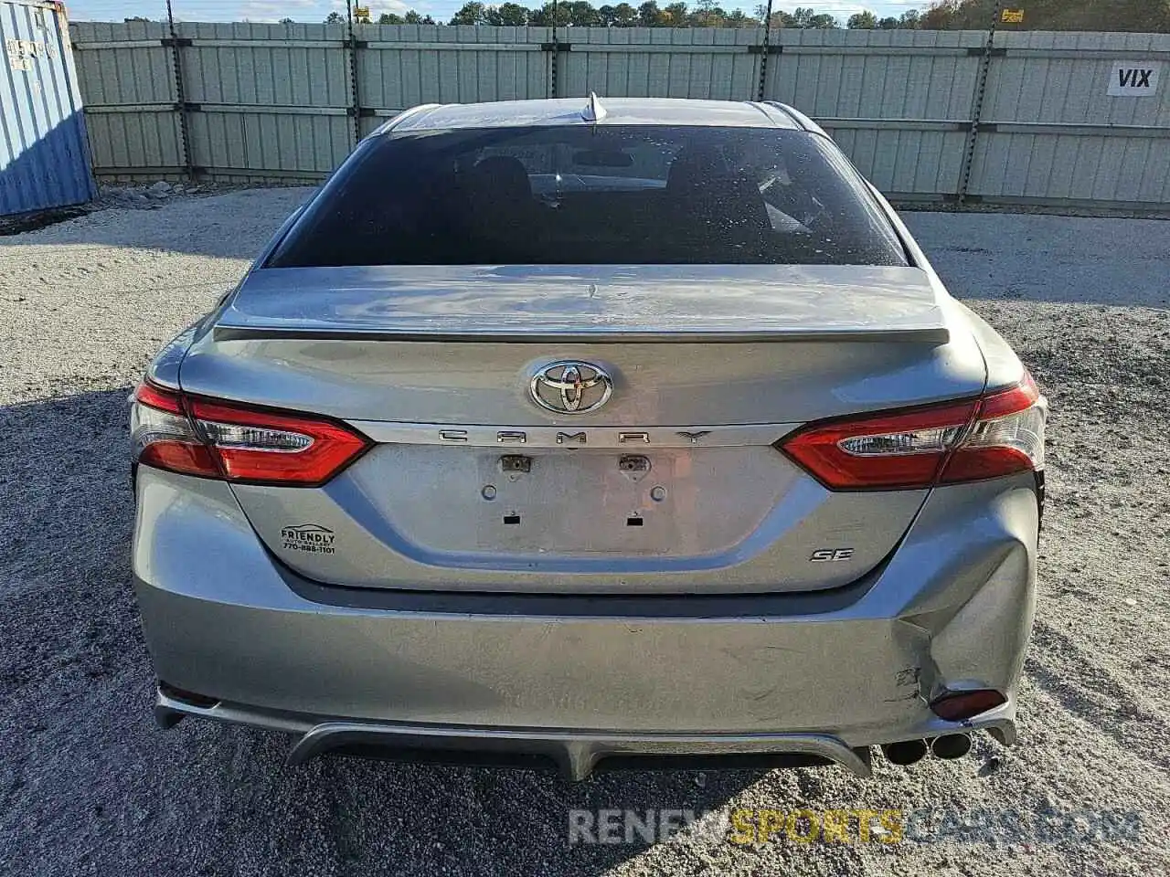 6 Photograph of a damaged car 4T1B11HK9KU799382 TOYOTA CAMRY 2019