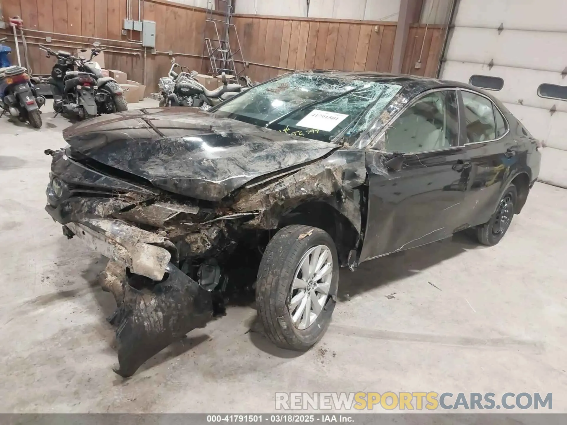 2 Photograph of a damaged car 4T1B11HK9KU799978 TOYOTA CAMRY 2019