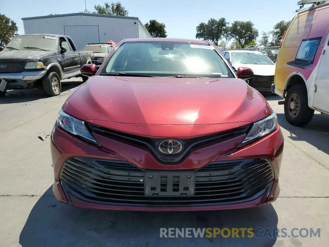 5 Photograph of a damaged car 4T1B11HK9KU800899 TOYOTA CAMRY 2019
