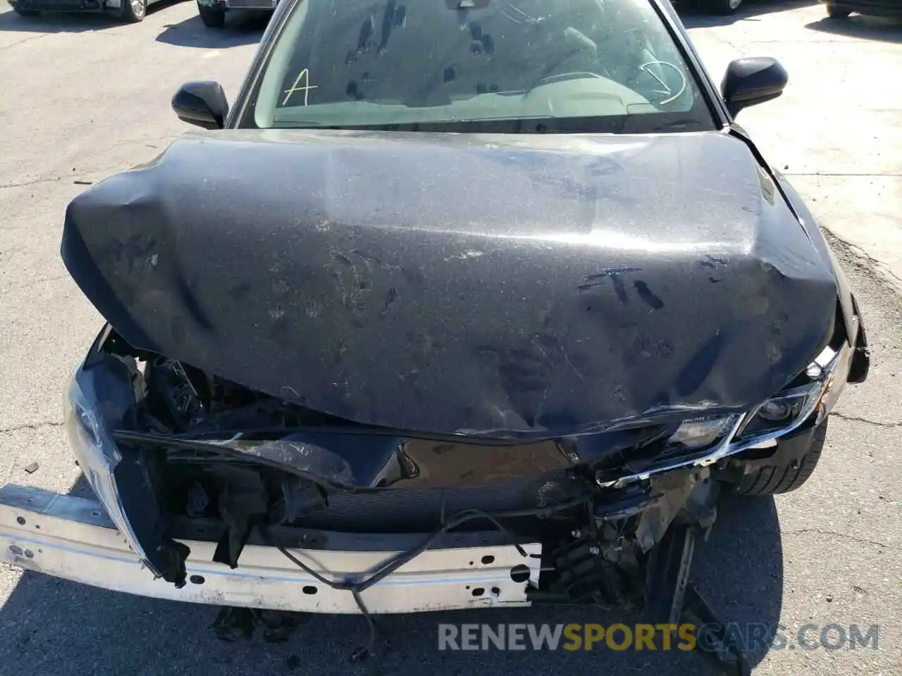 7 Photograph of a damaged car 4T1B11HK9KU801227 TOYOTA CAMRY 2019