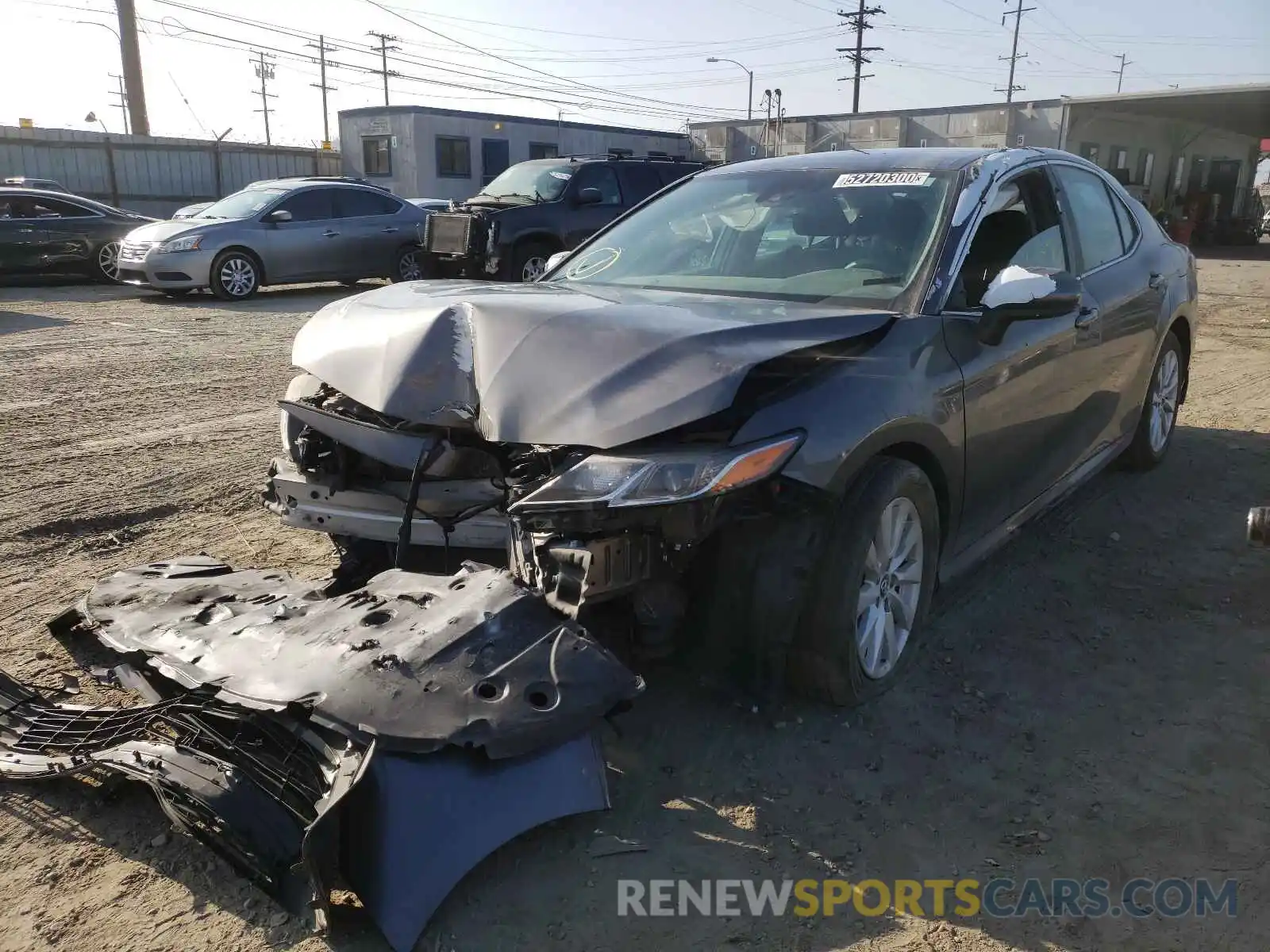 2 Photograph of a damaged car 4T1B11HK9KU804158 TOYOTA CAMRY 2019