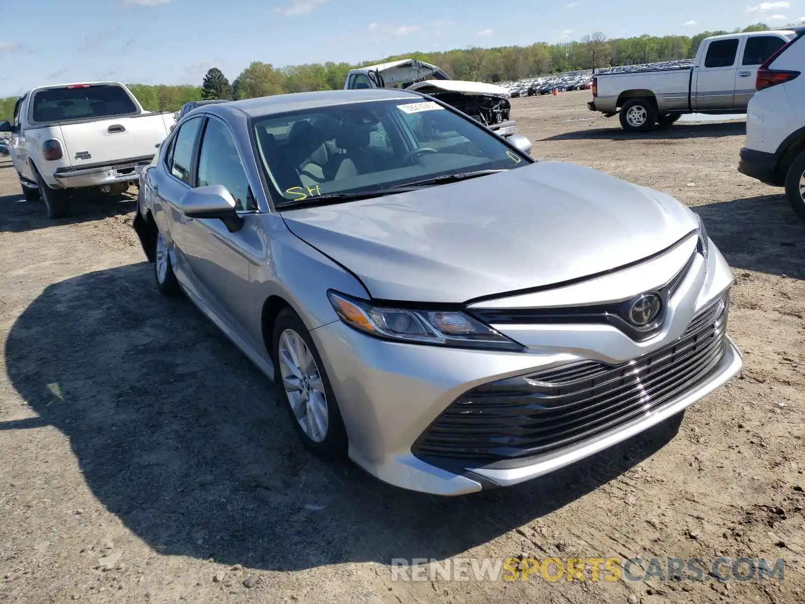 1 Photograph of a damaged car 4T1B11HK9KU804807 TOYOTA CAMRY 2019