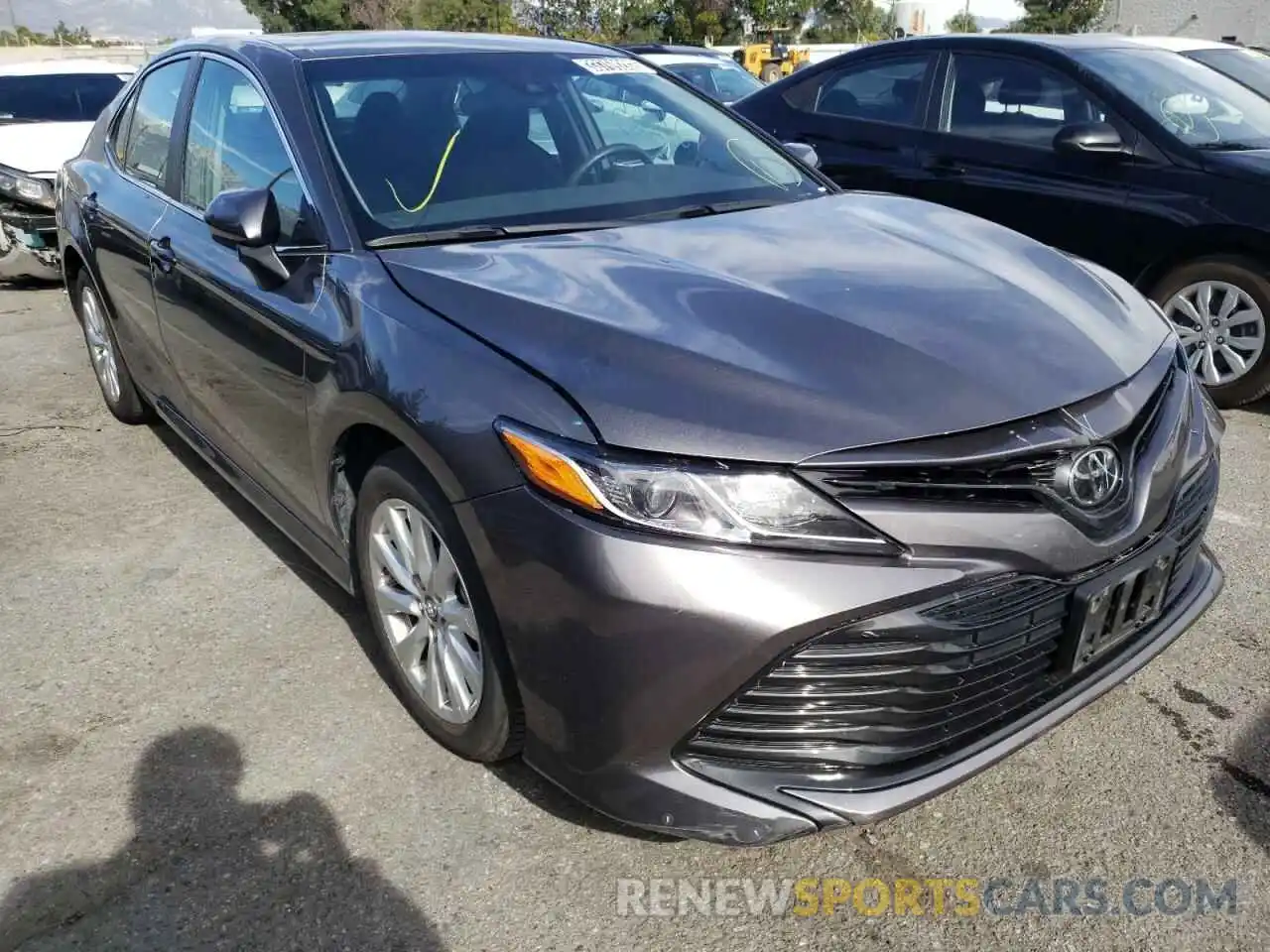 1 Photograph of a damaged car 4T1B11HK9KU805813 TOYOTA CAMRY 2019