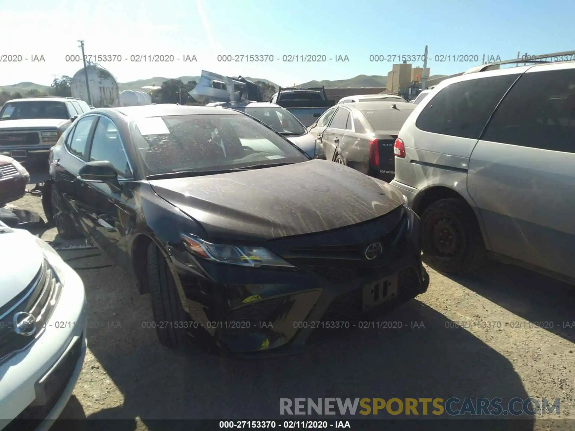 1 Photograph of a damaged car 4T1B11HK9KU807559 TOYOTA CAMRY 2019