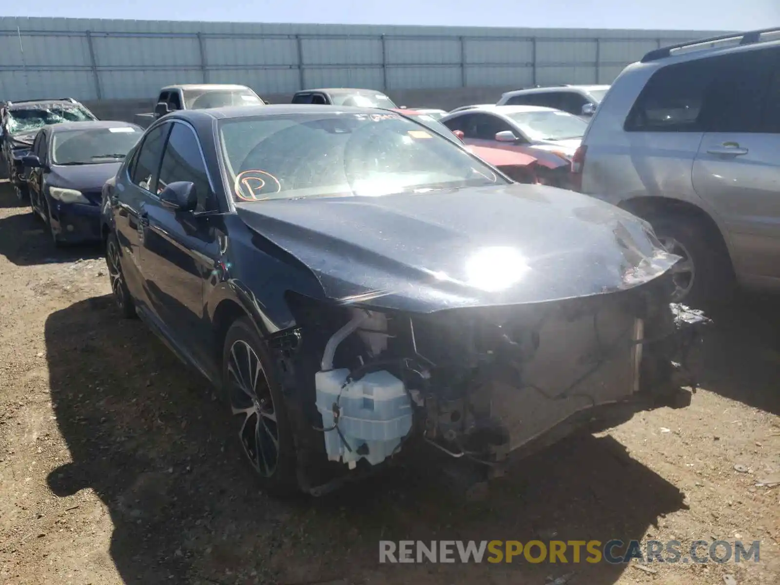 1 Photograph of a damaged car 4T1B11HK9KU807626 TOYOTA CAMRY 2019