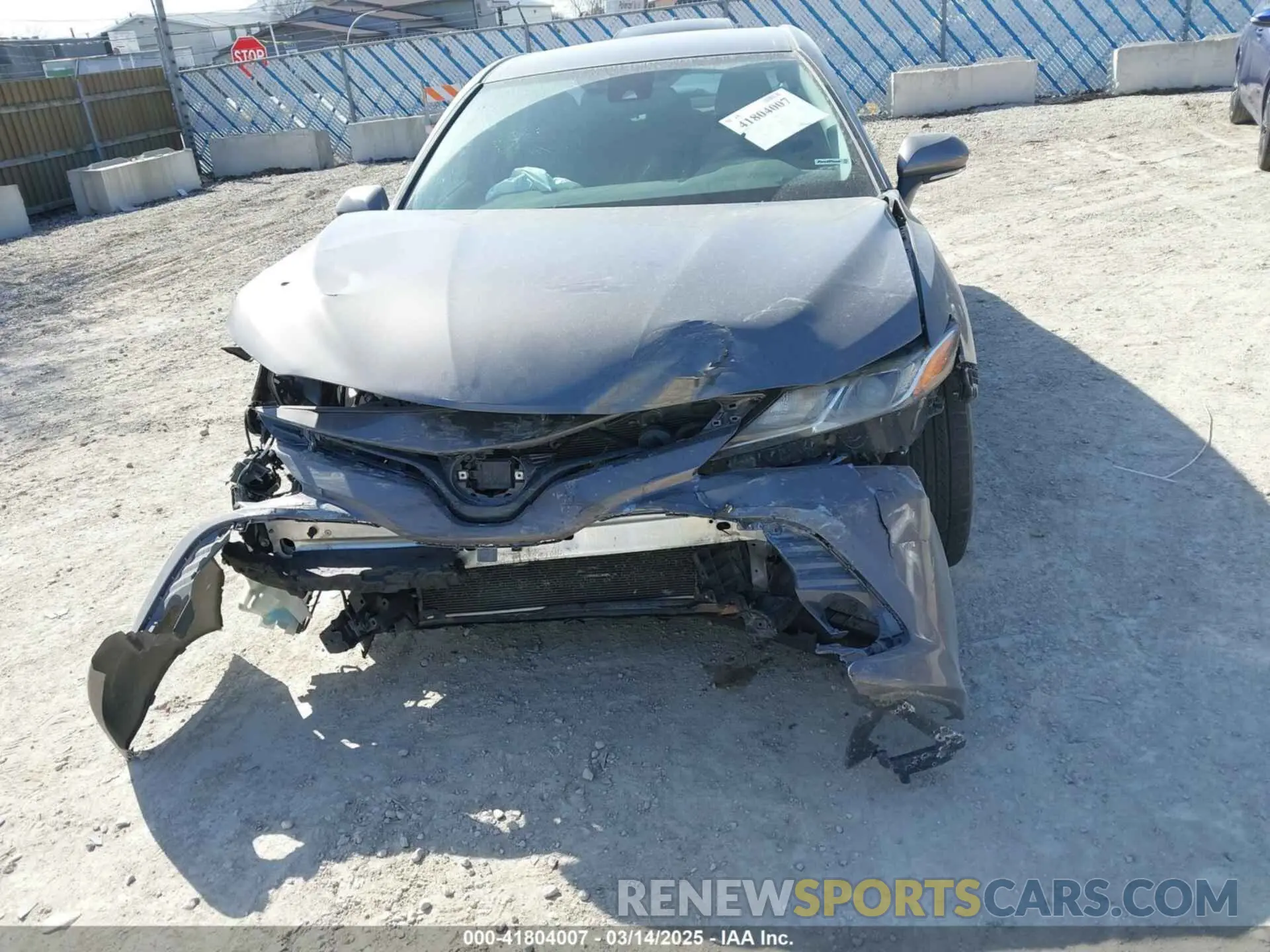 6 Photograph of a damaged car 4T1B11HK9KU810347 TOYOTA CAMRY 2019