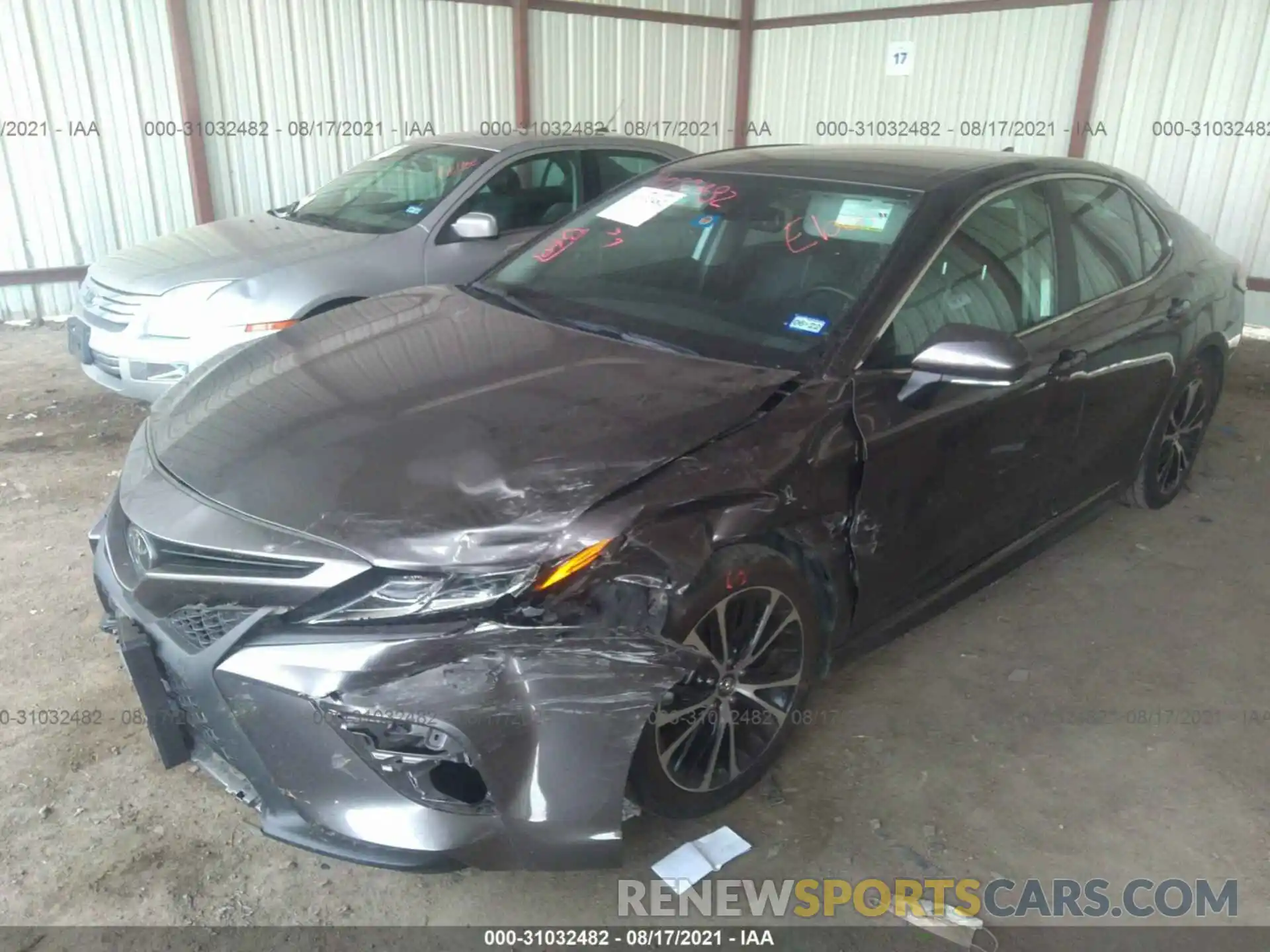 2 Photograph of a damaged car 4T1B11HK9KU811370 TOYOTA CAMRY 2019