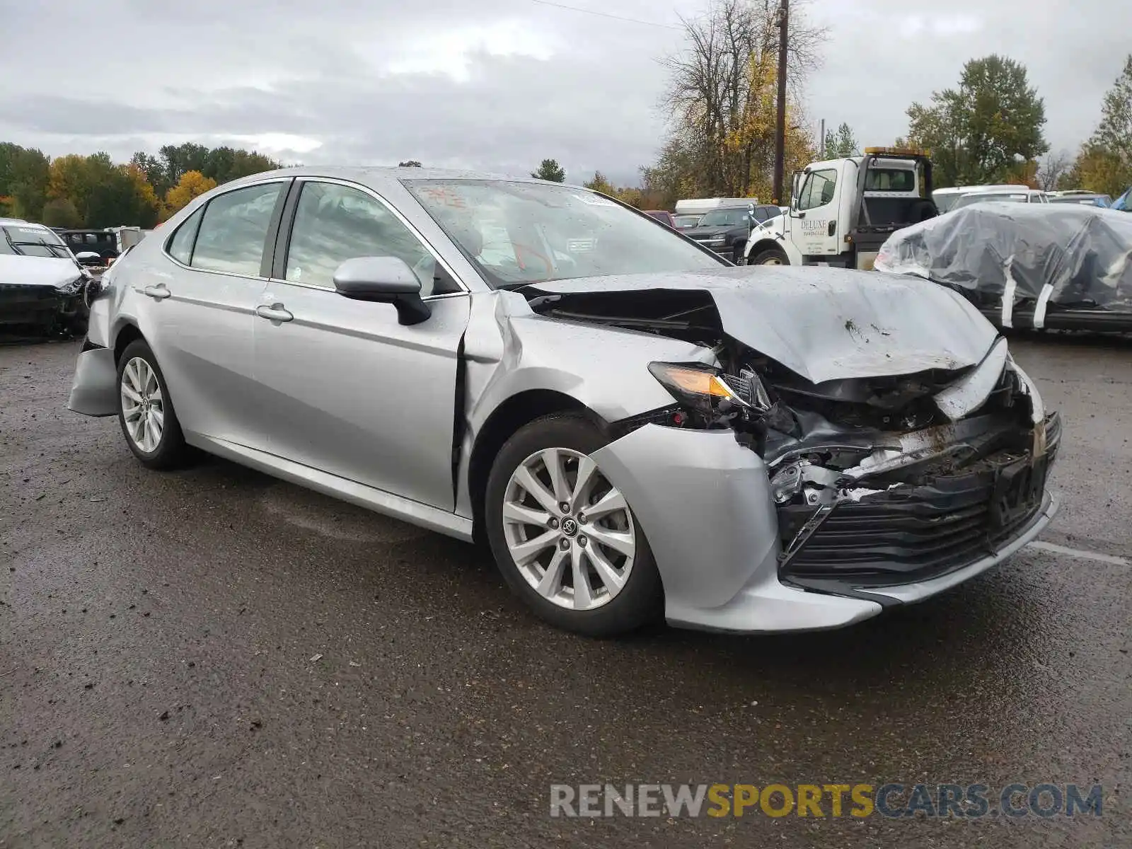 1 Photograph of a damaged car 4T1B11HK9KU816150 TOYOTA CAMRY 2019